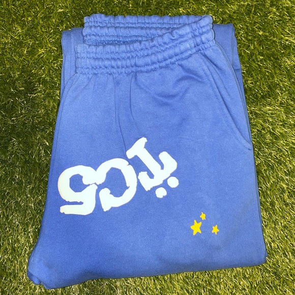 Young Thug - Sp5der Worldwide TC5 Blue Sweatpants